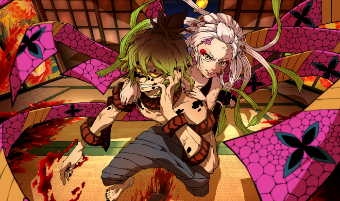 Gyutaro and Daki from Demon Slayer