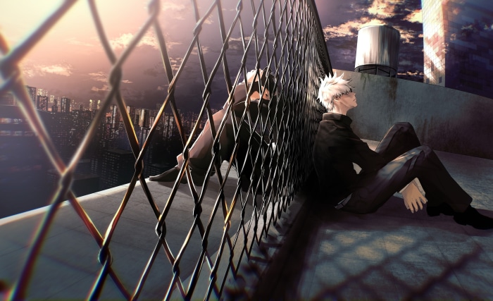 Suguru Geto and Satoru Gojo from Jujutsu Kaisen