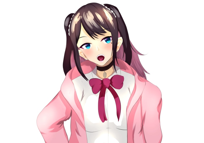 Kaga Nazuna from Lupinus Virtual Games