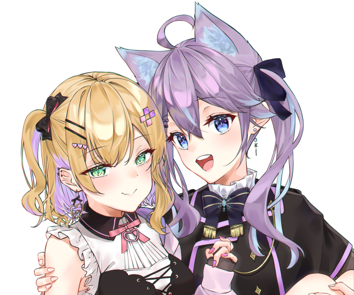 Kurumi Noah and Nun Bora from VSPO!
