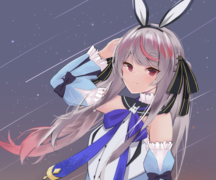 Tosaki Mimi from VSPO! with bunny ears
