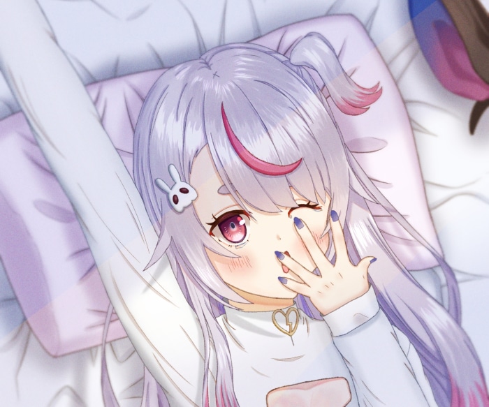 Tosaki Mimi from VSPO! in bed