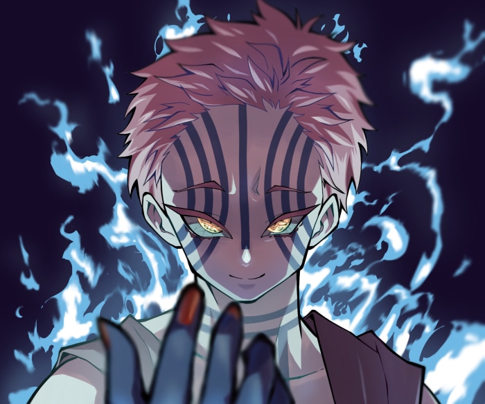 Akaza from Demon Slayer: Kimetsu no Yaiba