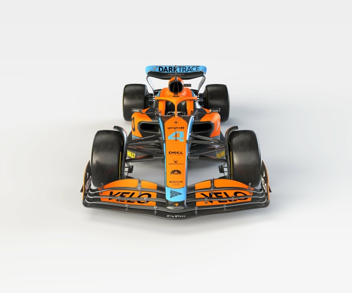 McLaren MCL36 Formula 1 Race Car