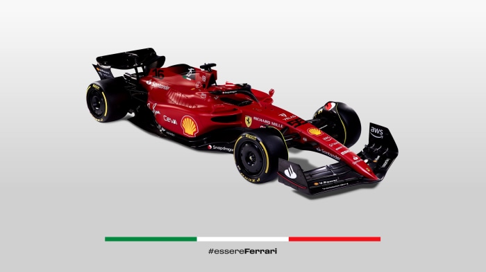 Ferrari F1-75 Formula 1 Race Car