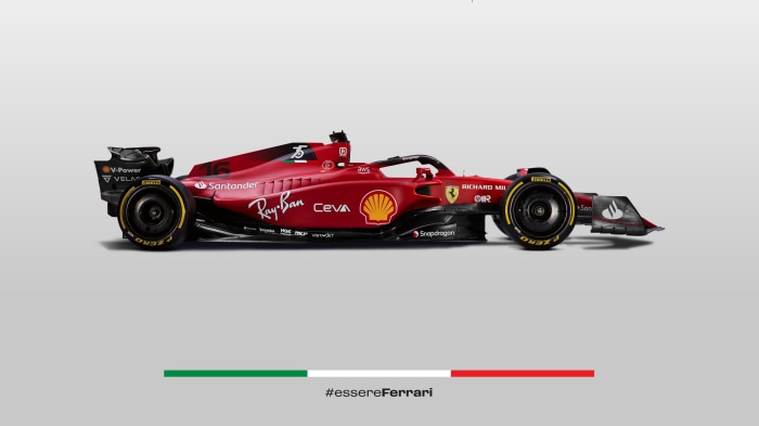 Ferrari F1-75 Formula 1 Race Car