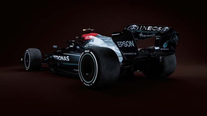 Mercedes-AMG F1 Team 2022 Formula 1 Race Car