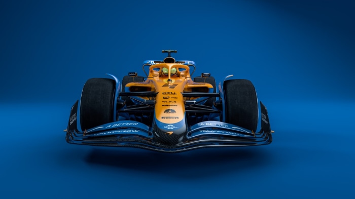 McLaren MCL36 Formula 1 Race Car