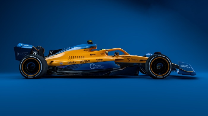 McLaren MCL36 Formula 1 Race Car