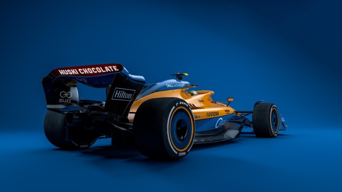 McLaren MCL36 Formula 1 race car