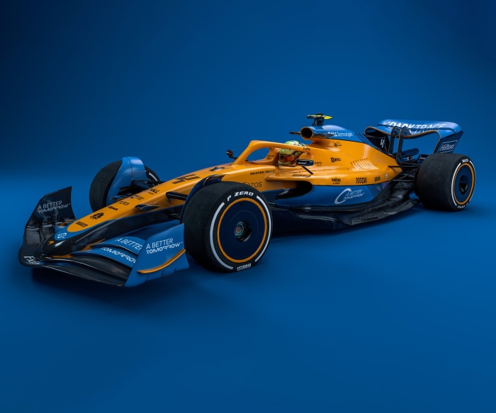 McLaren MCL36 Formula 1 Race Car