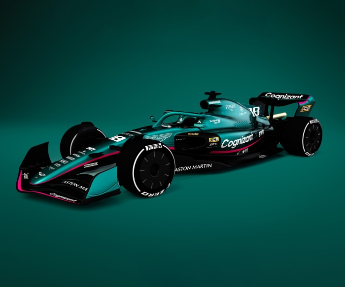 Aston Martin F1 Team 2022 Formula 1 Race Car