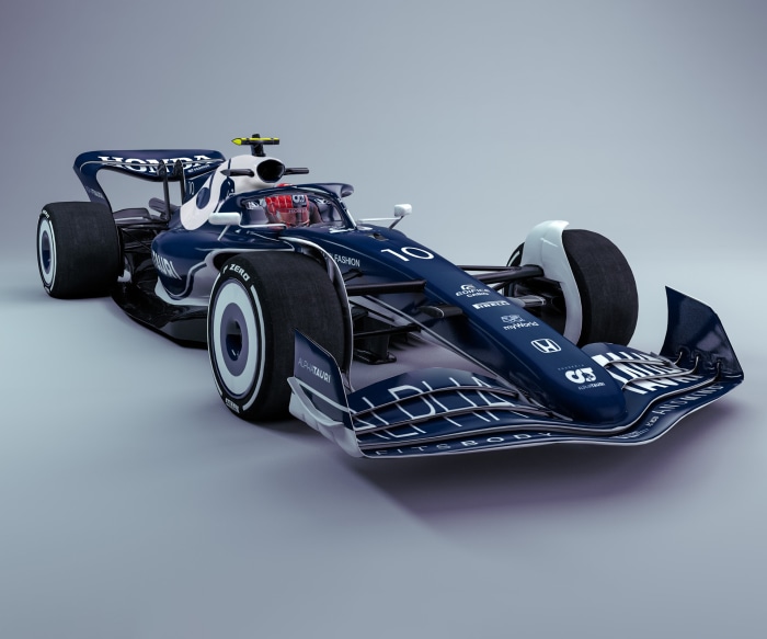 Scuderia AlphaTauri 2022 Formula 1 Race Car