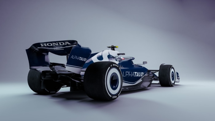 Scuderia AlphaTauri 2022 Formula 1 Race Car