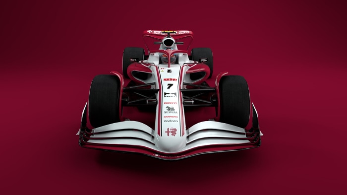 Alfa Romeo Racing 2022 Formula 1 Car