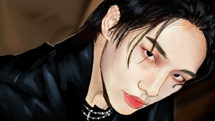 Hyunjin from Stray Kids in