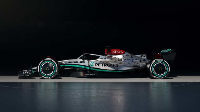 2022 Mercedes-AMG W13 F1 E Performance Race Car
