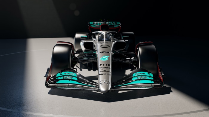 2022 Mercedes AMG W13 F1 E Performance Race Car