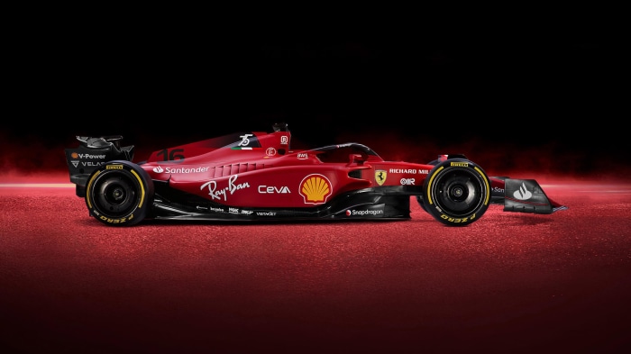 Ferrari F1-75 Formula 1 Race Car
