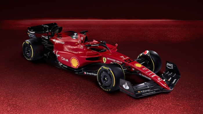 Ferrari F1-75 Formula 1 Race Car