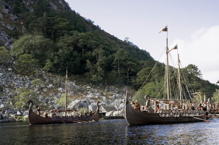Vikings: Valhalla Drakkar Ships on Water