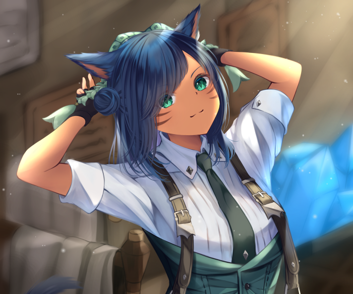 Miqote from Final Fantasy XIV