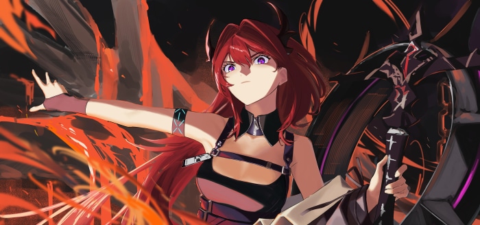 Surtr from Arknights 4K