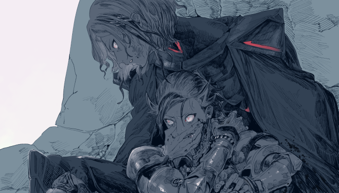 Odysseus and Mandricardo from Fate/Grand Order