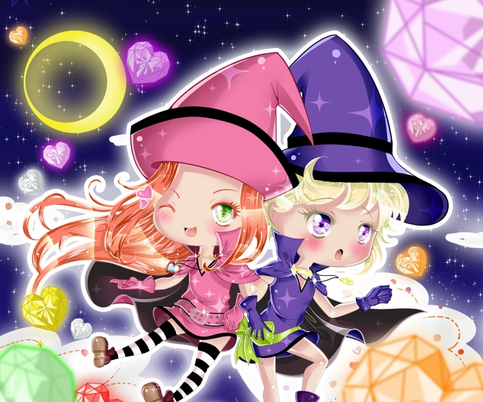 Chocolat and Vanilla from Sugar Sugar Rune