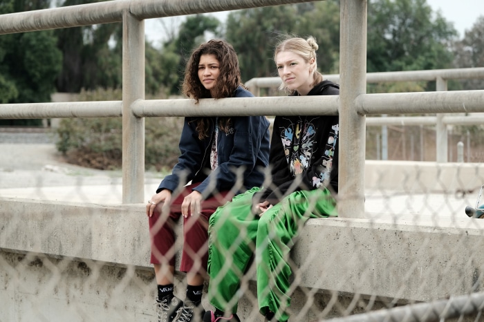 Rue Bennett and Jules Vaughn from Euphoria