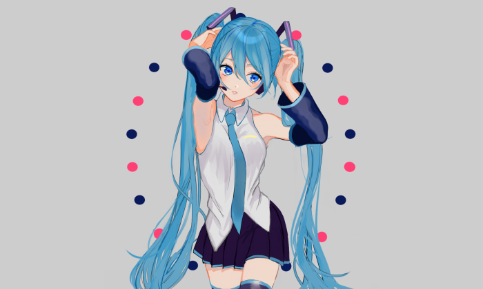 Hatsune Miku from Vocaloid