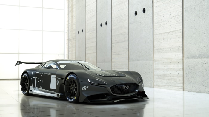 Mazda 4 Rotor LM Race Car in Gran Turismo 7 4K