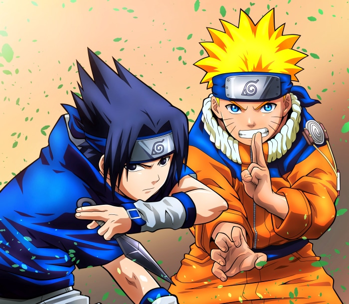 Naruto and Sasuke from Naruto