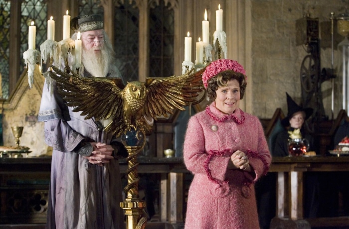 Albus Dumbledore and Dolores Umbridge from Harry Potter
