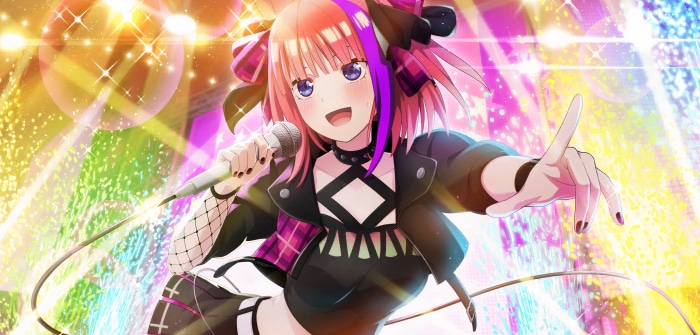 Nino Nakano from The Quintessential Quintuplets singing