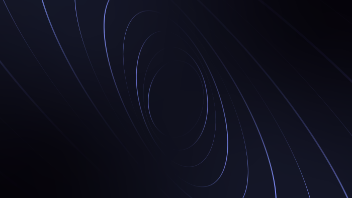 Abstract dark blue swirling lines