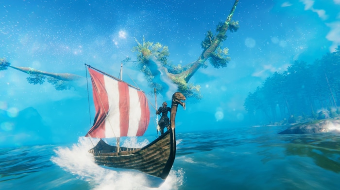Valheim Viking Ship Sailing