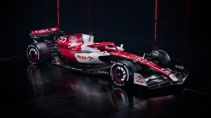 Alfa Romeo C42 Formula 1 Race Car