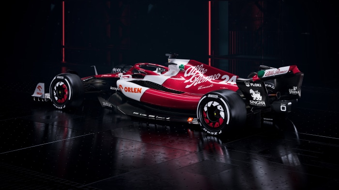 Alfa Romeo Racing F1 2022 Race Car 4K