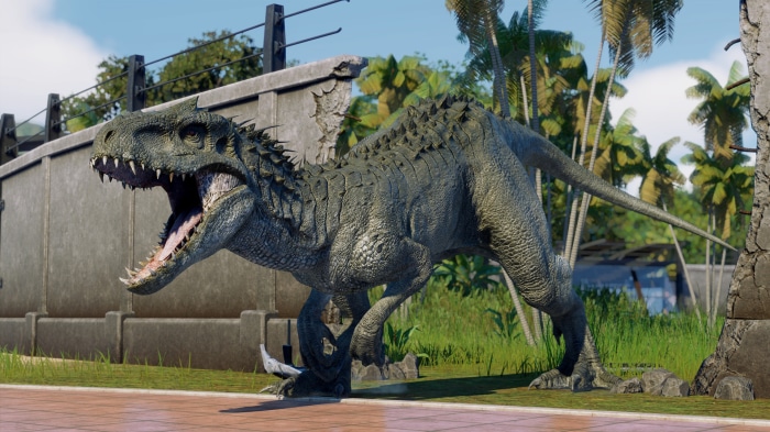 Indominus Rex from Jurassic World Evolution 2