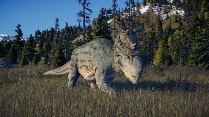 Styracosaurus in Jurassic World Evolution 2