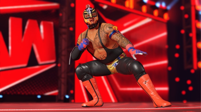Rey Mysterio from WWE 2K22 4K