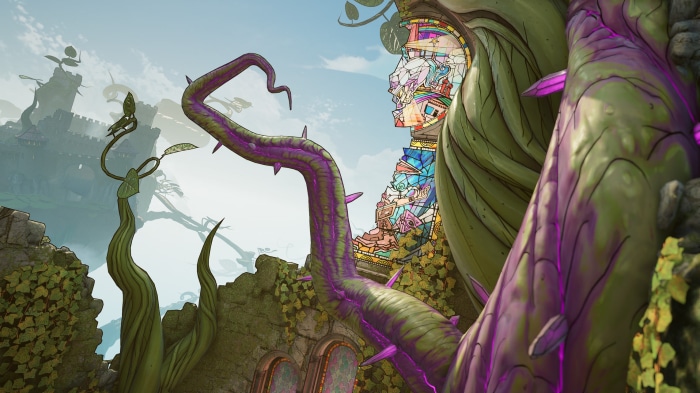 Tiny Tina's Wonderlands stained glass castle