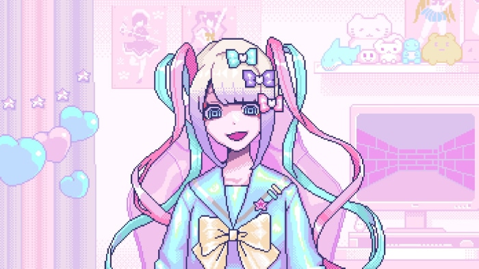 OMGkawaiiAngel Conspiracy character in pastel room