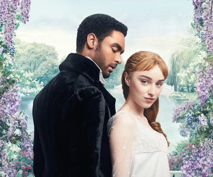 Duke Simon Basset and Daphne Bridgerton from Bridgerton