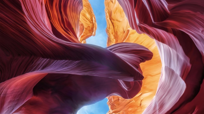 Antelope Canyon rock formations