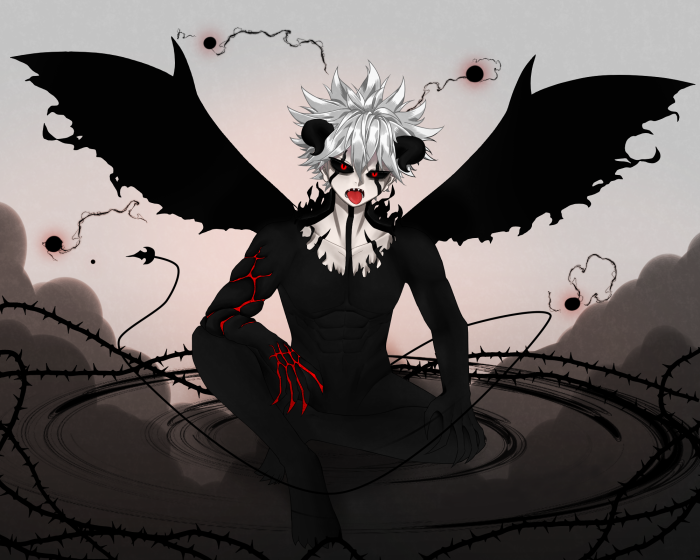 Liebe from Black Clover in Devil Form