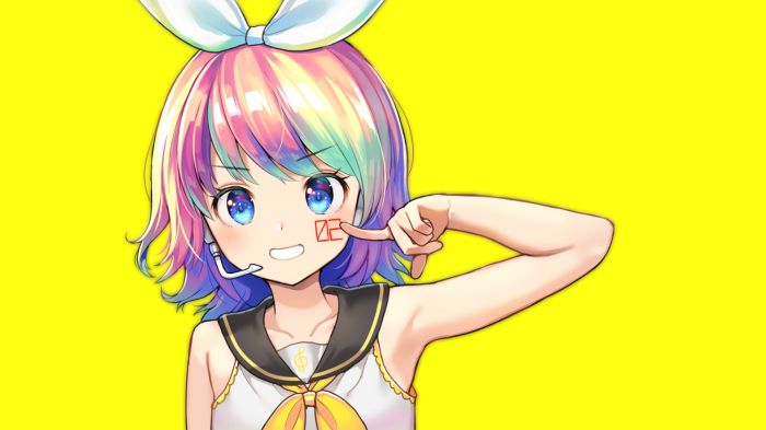 Rin Kagamine from Vocaloid