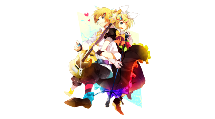 Rin and Len Kagamine from Vocaloid