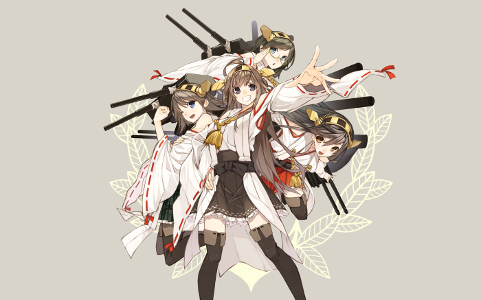 Kongo-class ships from Kantai Collection